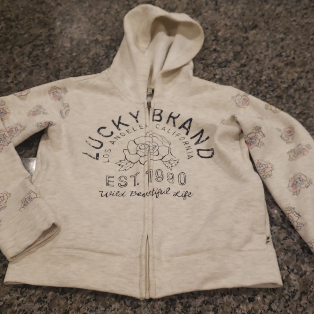 Lucky Brand zip up hoodie